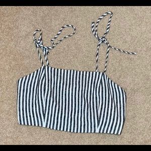 Madewell striped top.